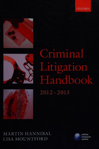 Criminal Litigation Handbook 2012-2013