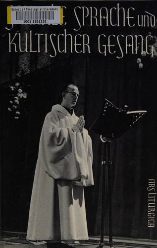 Sakrale Sprache und kultischer Gesang