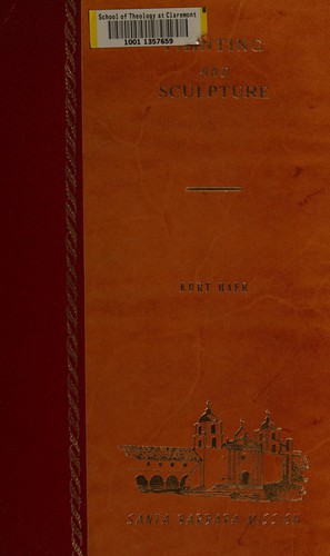 Painting and sculpture at Mission Santa Barbara.