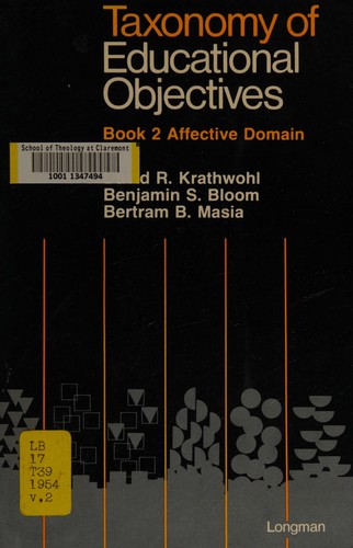 Taxonomy of educational objectives