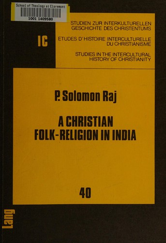 A Christian folk-religion in India
