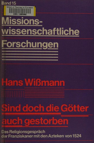 Sind doch die Götter auch gestorben