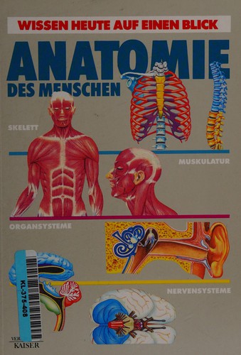 Anatomie des Menschen.