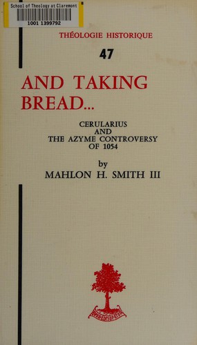 And taking bread ...