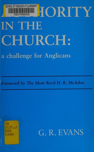 Authority in the church challenge for Anglicans