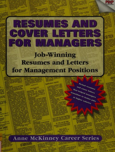 Resumes and cover letters for managers