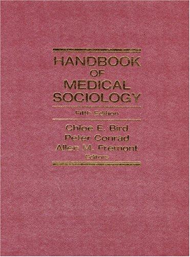 Handbook of Medical Sociology (5th Edition)