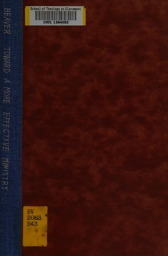 Toward a more effective ministry through missionary institutions