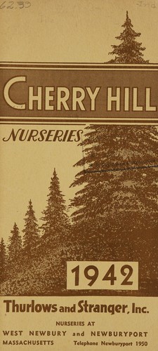 Cherry Hill Nurseries, 1942