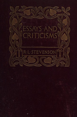 Essays and criticisms