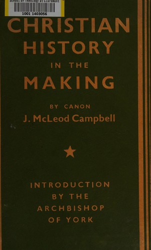 Christian History in the Making