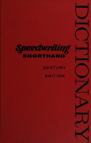 Speedwriting shorthand