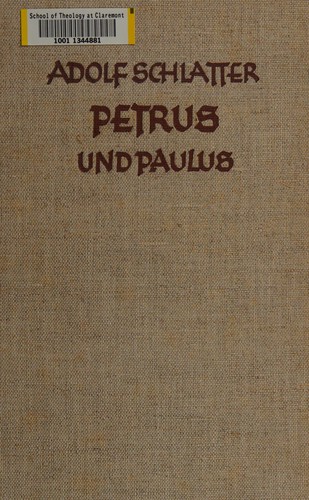 Petrus und Paulus nach dom Ersten Petrusbrief