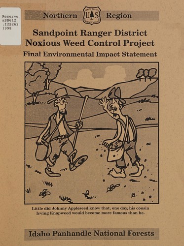 Sandpoint Ranger District noxious weed control project
