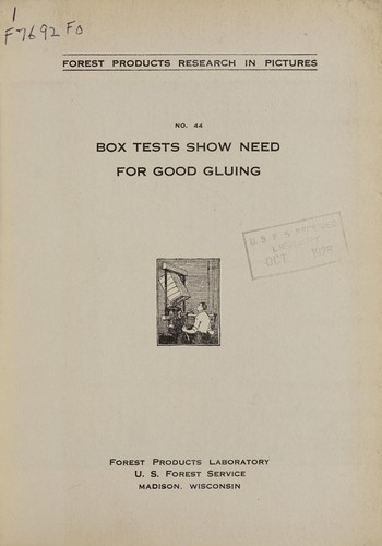 Box tests show need for good gluing