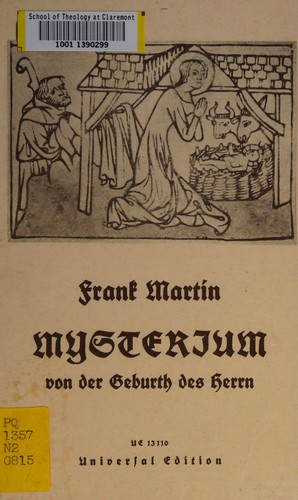 Mysterium von der Geburth des Herrn