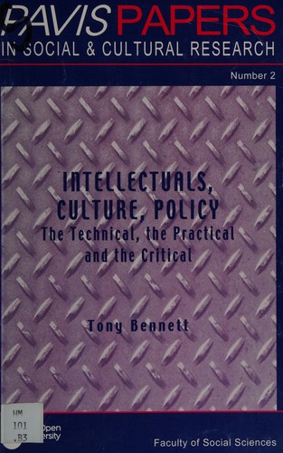 Intellectuals, culture, policy