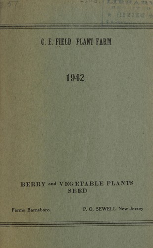 Berry and vegetable plants, seed