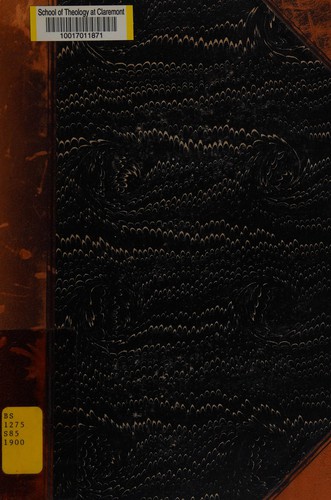 Übersetzung und Erklärung der Bücher Deuteronomium und Josua