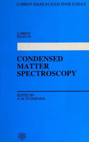 Current issues in condensed matter spectroscopy