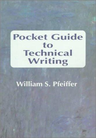 Pocket guide to technical writing