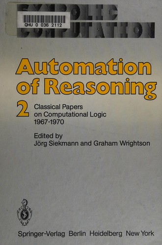 Automation of reasoning