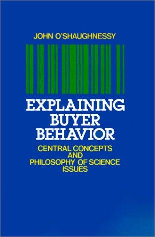 Explaining buyer behavior