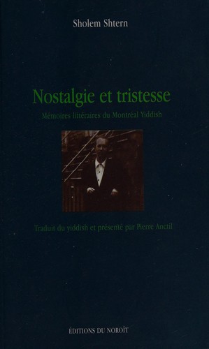 Nostalgie et tristesse