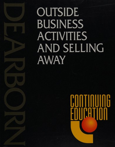 Outside business activities and selling away