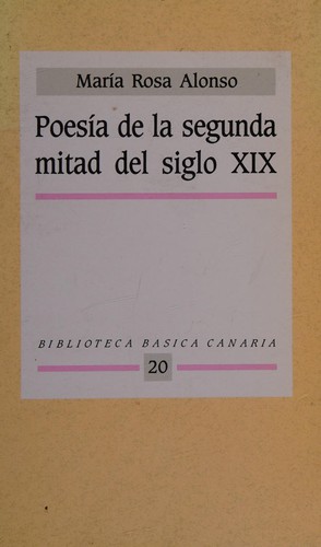 Poesía de la segunda mitad del siglo XIX
