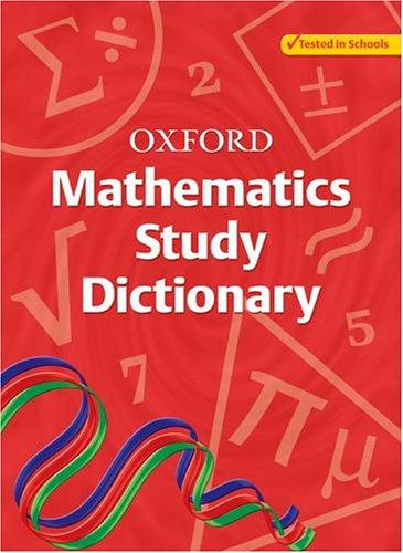 Oxford Mathematics Study Dictionary