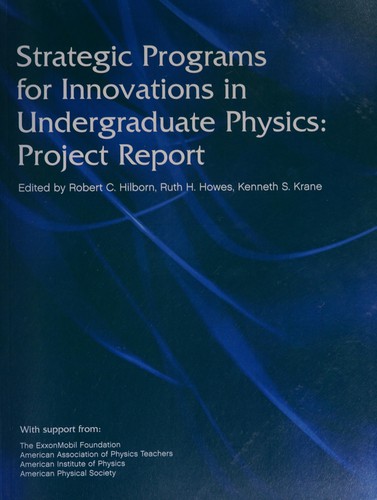 Strategic programs for innovations in undergraduate physics