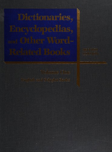 Dictionaries, encyclopedias, and other word-related books