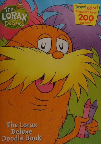 Lorax deluxe doodle book
