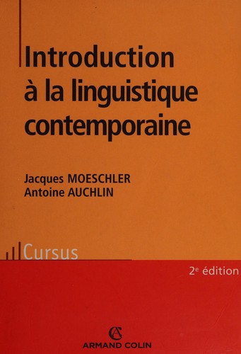 Introduction à la linguistique contemporaine