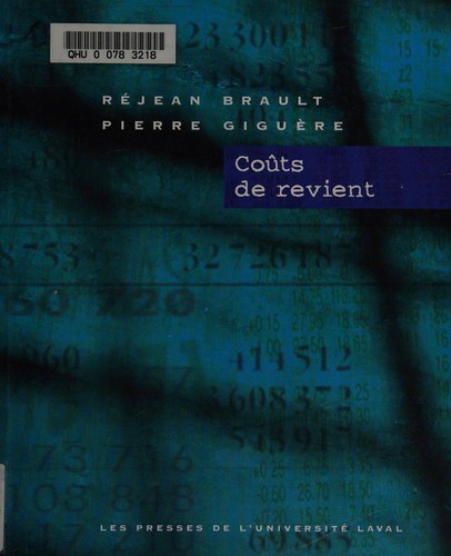 Coûts de revient