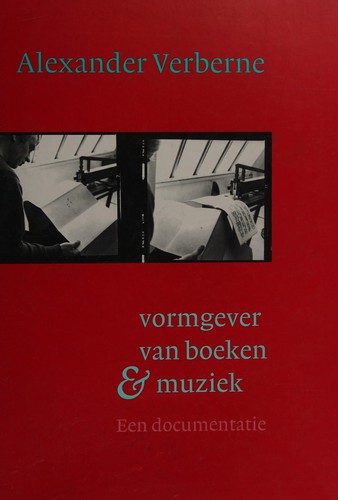 Alexander Verberne, vormgever van boeken & muziek