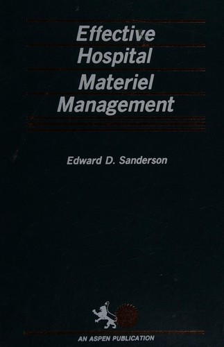 Effective hospital materiel management