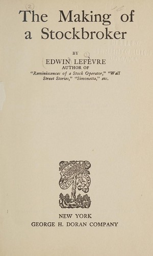 The making of a stockbroker