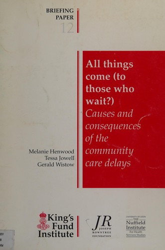 All things come (to those who wait?)