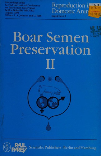 Boar semen preservation 11