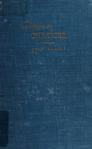 Chapters on Chaucer