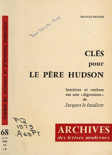 Clés pour le Père Hudson