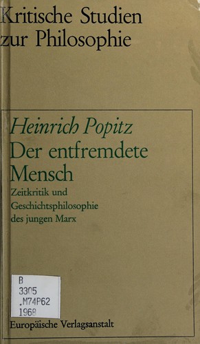 Der entfremdete Mensch