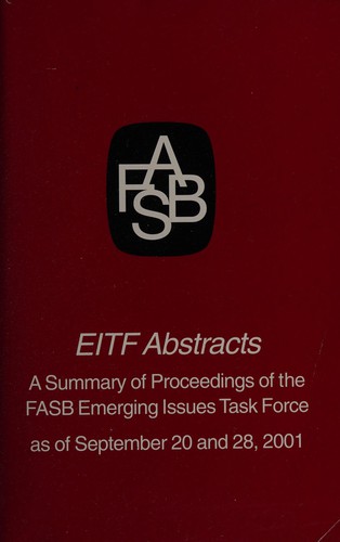 Eitf Abstracts 2001