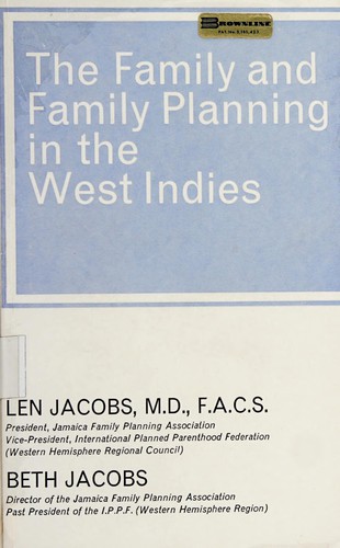 The family and family planning in the West Indies
