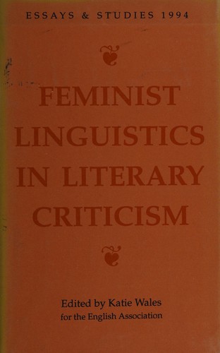 Feminist linguistics in literary criticism