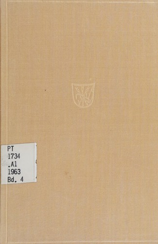 Gesamtausgabe der deutschsprachigen Werke