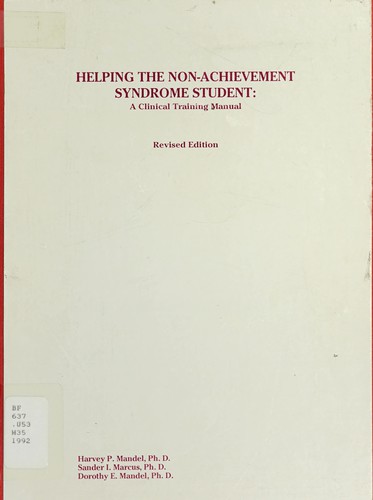 Helping the non-achievement syndrome student
