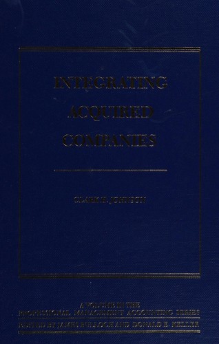 Integrating acquired companies